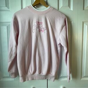 Blessed To Be A Grandma Sweatshirt Fleece Womens SZ M‎ Pink